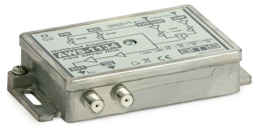 Wzmacniacz antenowy z zasilaczem AWS-1134