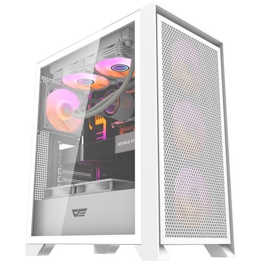 DARKFLASH DRX70 MESH OBUDOWA KOMPUTEROWA ATX MIDI TOWER WENTYLATORY ARGB