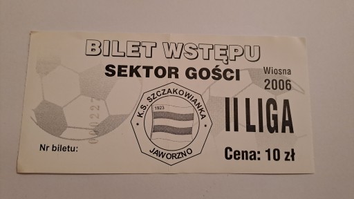 SZCZAKOWIANKA JAWORZNO II LIGA WIOSNA 2006 DRWĘCA ŚLĄSK RUCH ZAGŁĘBIE PIAST