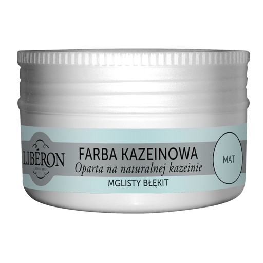 LIBERON FARBA KAZEINOWA 0,075L MGLISTY BŁĘKIT