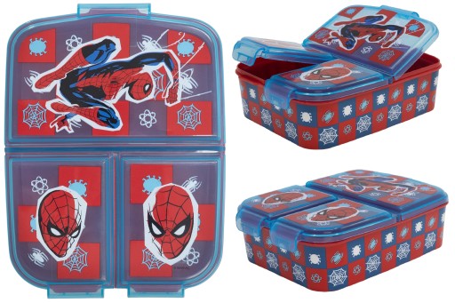 SPIDERMAN ŚNIADANIÓWKA Pudełko Na Przekąski Pojemn