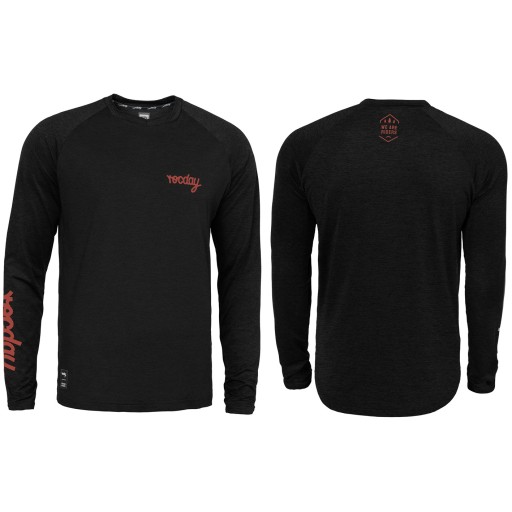 Koszulka ROCDAY Evo Race Jersey - Black/Red L