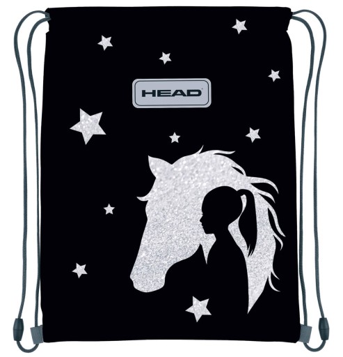 Worek na obuwie szkolny Astra HEAD SILVER DREAM