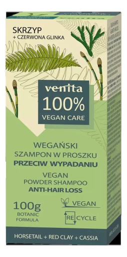 Venita Vegan Care Szampon w proszku skrzyp 100 g