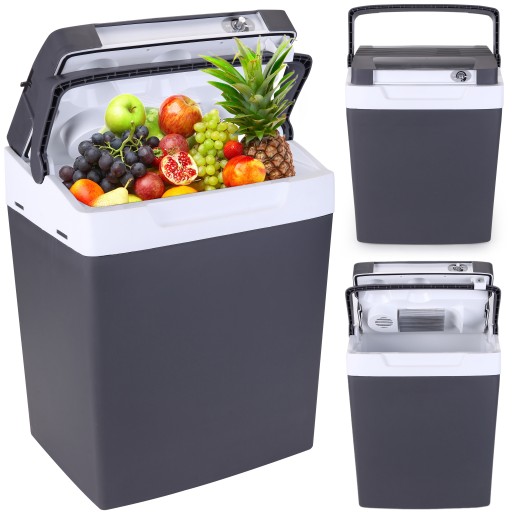 LODÓWKA SAMOCHODOWA TURYSTYCZNA 30L 12V + 230V MOC