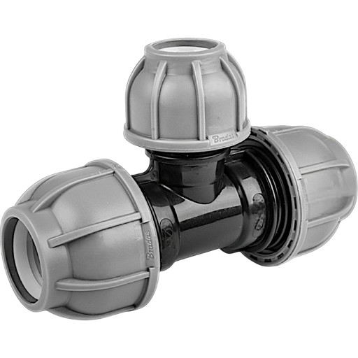 ŁĄCZNIK TRÓJNIK DO RUR PE 3 X 32 MM NAWADNIANIE OGRODU DSRA10T32