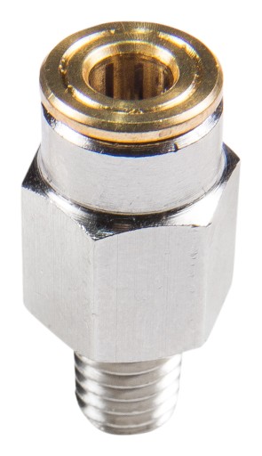 SZYBKOZŁĄCZE WTYKOWE PRZYŁĄCZE PROSTE M 6x1 Ø 6 MM