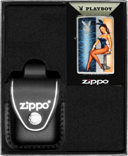Zestaw ZIPPO Zapalniczka PLAYBOY DESIGN 2 prezentowy*nr3