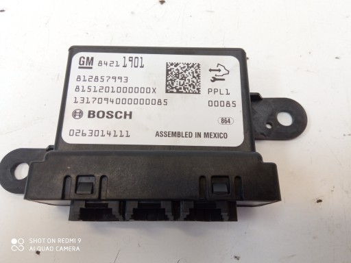 OPEL INSIGNIA B MODUL CZUJNIKOW 6 PDC 84211901