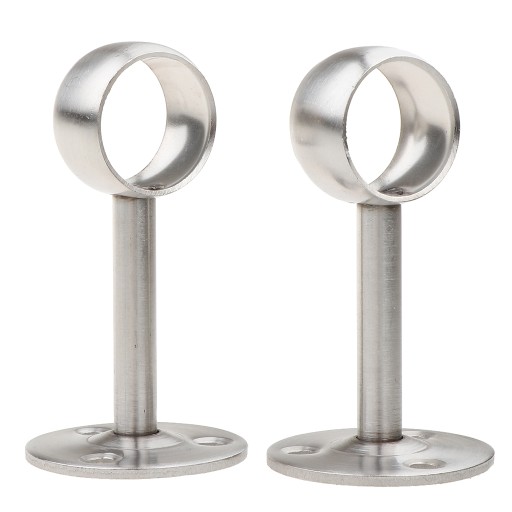 2pcs Stainless Steel Ceiling Mounted Bracket for
