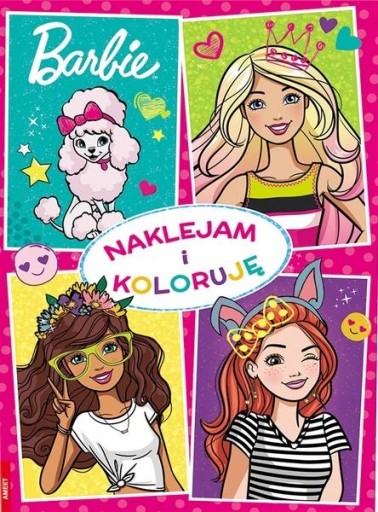 Barbie Naklejam i koloruję NAK-1102 - KD