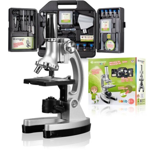 Mikroskop Optyczny z Mikro projektorem 300X - 1200X Bresser Junior