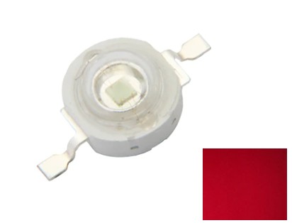 Dioda 1W Power LED Deep Red