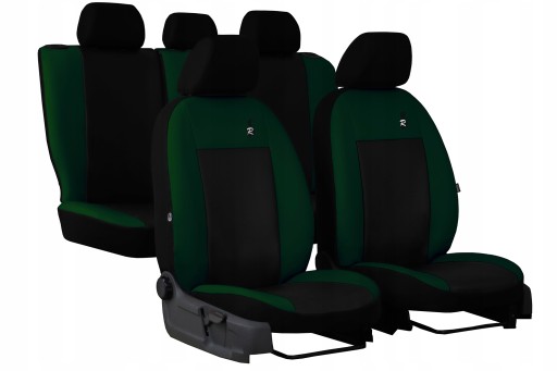 Pokrowce skórzane samochodowe na fotele do SKODA Fabia 1 2