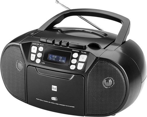 Radioodtwarzacz DUAL DAB-P 210 CD Mp3 USB DAB+ RDS KASETA