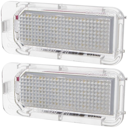 PODŚWIETLENIE TABLICY REJESTRACYJNEJ LED FORD MONDEO MK4 FOCUS FL MK2