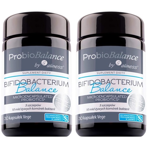 2x PROBIO BALANCE BIFIDOBACTERIUM 30 KAPS ALINESS