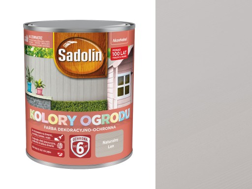 Sadolin Kolory Ogrodu Naturalny Len 0,7L