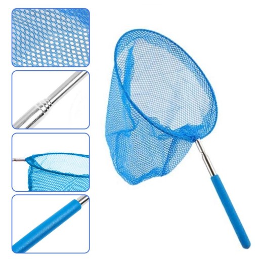 POOL CLEANING NET OKRĄGŁY OSZCZĘDNOŚĆ CZASU WYSI