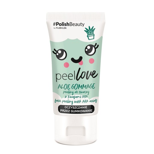 FLOSLEK peeling do twarzy z kwasami AHA 75ml
