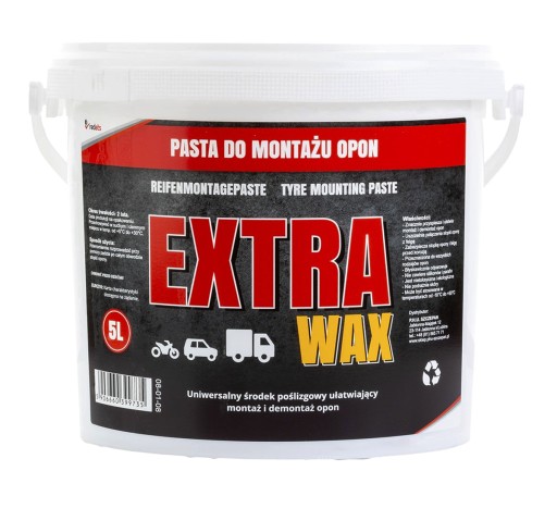 PASTA MONTAŻOWA DO OPON EXTRA WAX 5KG