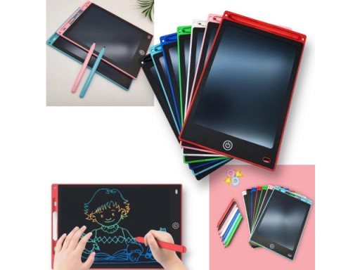 TABLET GRAFICZNY do rysowania 8,5 cali elektroniczny notatnik LCD kolorowy
