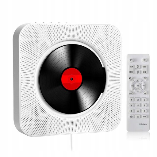 ODTWARZACZ PRZENOŚNY CD GŁOŚNIK BLUETOOTH RADIO