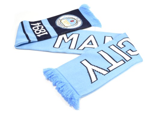 Szalik Manchester City - licencjonowany