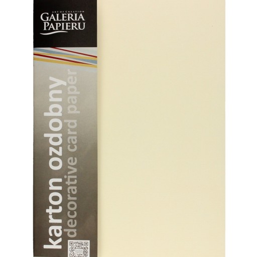 Papier ozdobny Argo A4 Holland kremowy 200/20