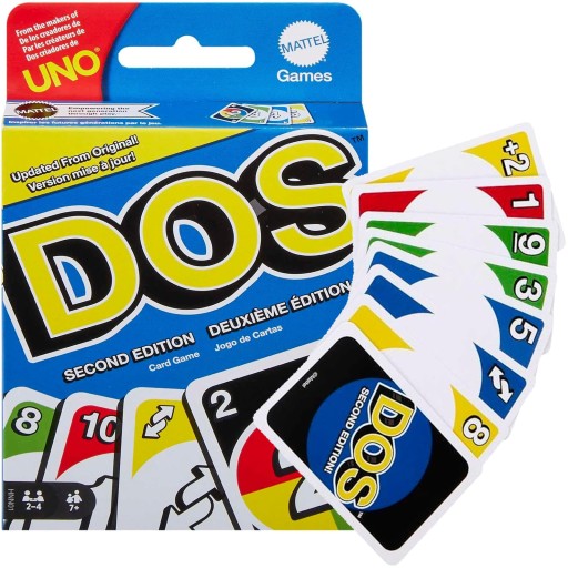 MATTEL GRA KARCIANA DOS WYDANIE DRUGIE NOWOŚĆ HNN01