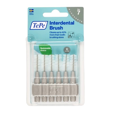 TePe Szczoteczki Międzyzębowe 1,3mm szare 6 szt
