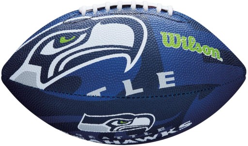 01020m.WILSON NFL JUNIOR TEAM LOGO PIŁKA