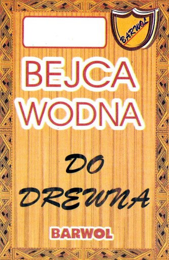 Bejca wodna do drewna 11 kolorów