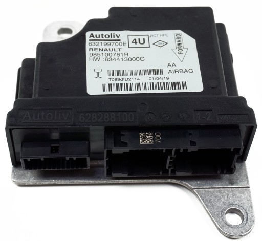 Moduł sensor Airbag Kadjar 985100781R