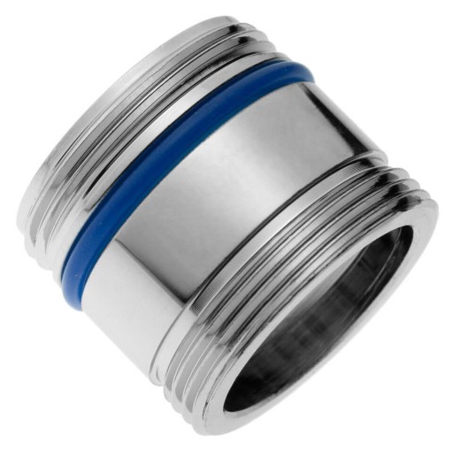 ADAPTER PRZEJŚCIÓWKA DO PERLATORA Z GWINTU M21,5x1 NA M22x1 do ikea, kludi