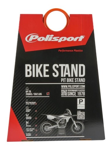 PODSTAWKA POD MOTOCYKL SKŁADANA POLISPORT 250KG