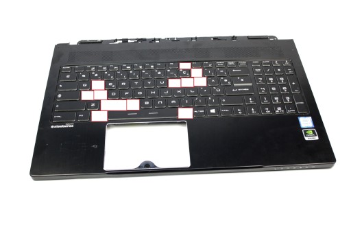 KLAWISZ KLAWISZE MSI GS63 WS63 MS-16K2