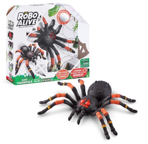 ZURU ROBO ALIVE CHODZĄCY GIGANTYCZNY PAJĄK TARANTULA 7170