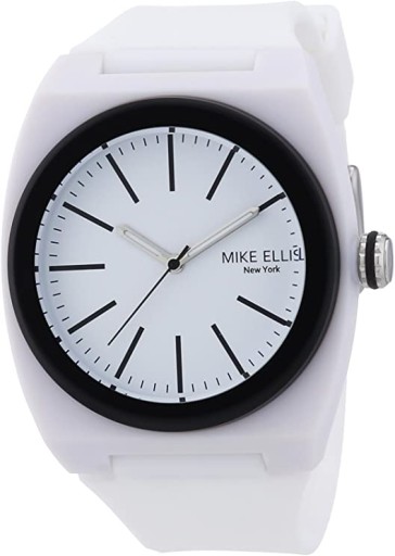 Zegarek Mike Ellis New York KWARCOWY UNISEX BIAŁY