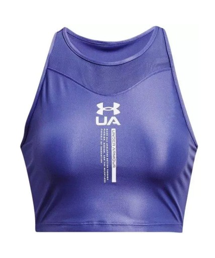 UNDER ARMOUR Koszulka Iso Chill Crop 1361151561 SM
