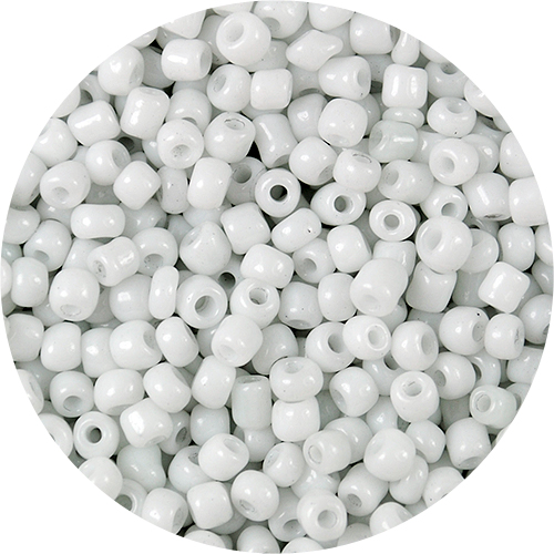 KORALIKI białe SZKLANE DROBNE 2mm SUTASZ 20g HIT