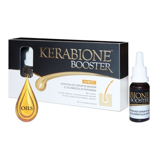 Kerabione Booster Serum wzmacniające włosy 4x20ml