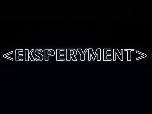 NEKSPERYMENT NEON LED FLEX<EKSPERYMENT>2000x300mm