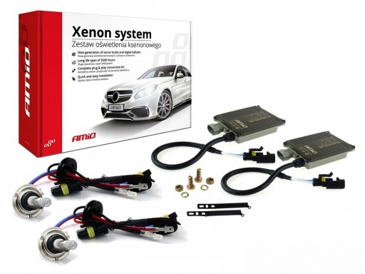 Zestaw xenon H7 metal - CanBus VERTEX cyfrowy HID