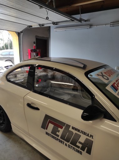 SZYBY DRZWI BMW E82 DRIFT KJS POLIWĘGLAN FEBLA