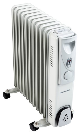 BARDZO MOCNY GRZEJNIK ELEKTRYCZNY RAVANSON OH-11 2500W SZARY