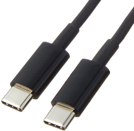 KABEL ŁADOWARKA DO TELEFONU 2x USB TYP C 2m