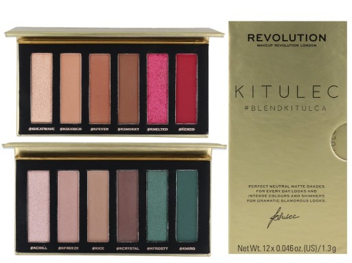 REVOLUTION X Blend Kitulca 2pk Shadow Palette