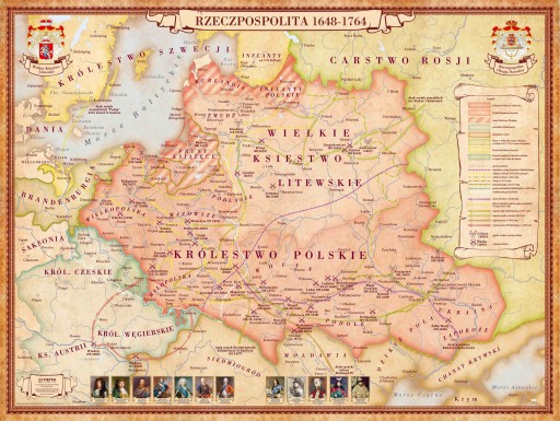 RZECZPOSPOLITA 1648-1764