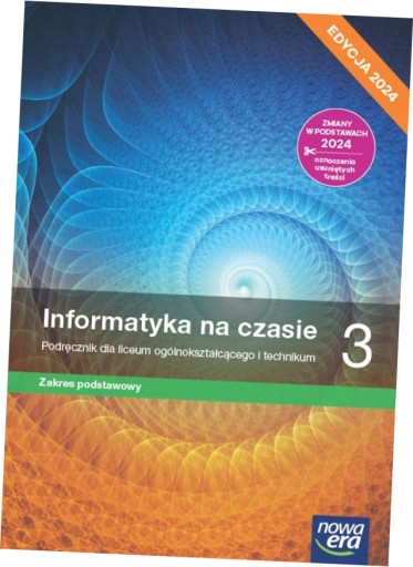 INFORMATYKA LO 3 INFORMATYKA NA CZASIE ZP PODRĘCZNIK 2024